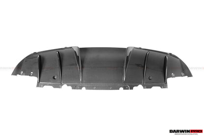2022-UP Ferrari 296 GTB (Type F171) OE Style Carbon Fiber Rear Bumper w/ Diffuser - DarwinPRO Aerodynamics