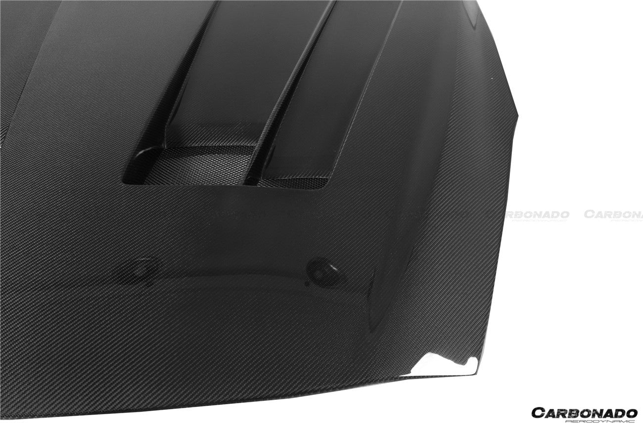 2017-2022 Nissan GTR R35 EBA LB3 Style Carbon Fiber Hood - Carbonado