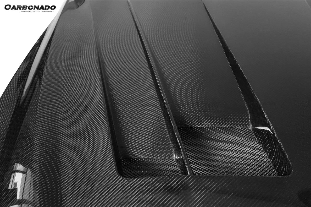 2017-2022 Nissan GTR R35 EBA LB3 Style Carbon Fiber Hood - Carbonado