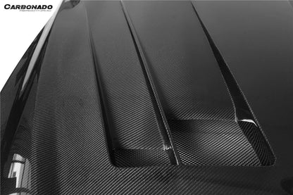 2017-2022 Nissan GTR R35 EBA LB3 Style Carbon Fiber Hood - Carbonado