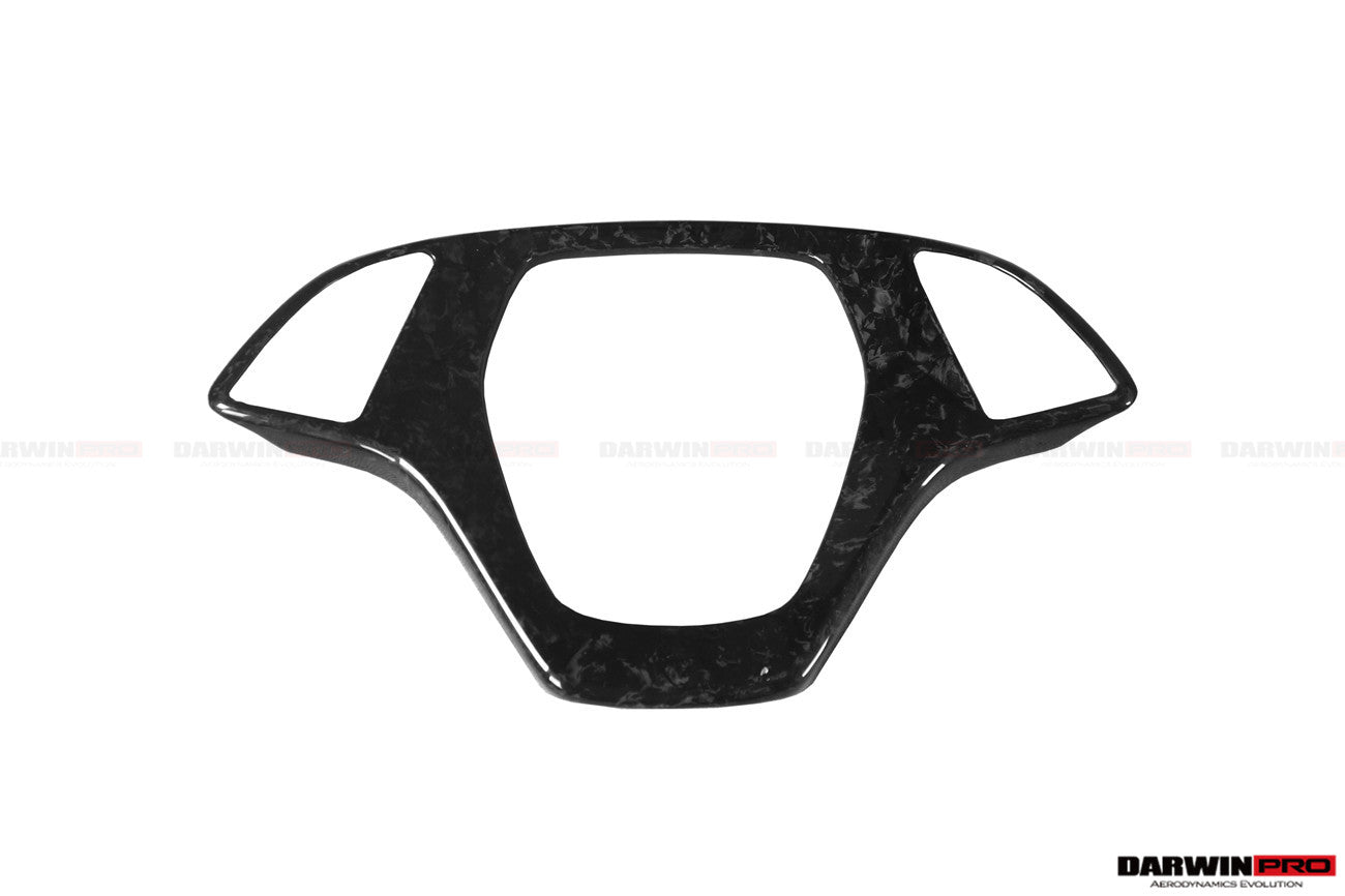 2013-2019 Corvette C7 Z06 Grandsport Dry Carbon Fiber interior Steering Wheel Cover Trim - Carbonado Aero