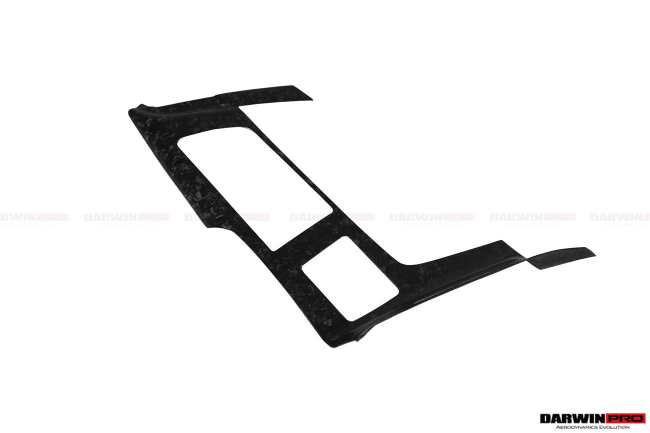 2013-2019 Corvette C7 Z06 Grandsport Dry Carbon Fiber Interior Outside Gears Panel Protective Cover Trim - DarwinPRO Aerodynamics