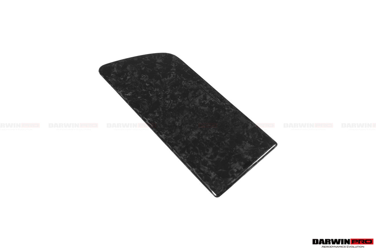 2013-2019 Corvette C7 Z06 Grandsport Dry Carbon Fiber Interior Cup Holder Cover Panel Trim - DarwinPRO Aerodynamics