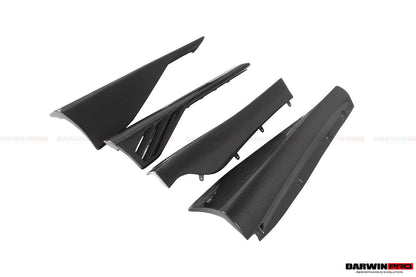 2015-2021 McLaren 600lt 540C 570S BKSS Style Cabon Fiber Side Skirts Under Board - DarwinPRO Aerodynamics