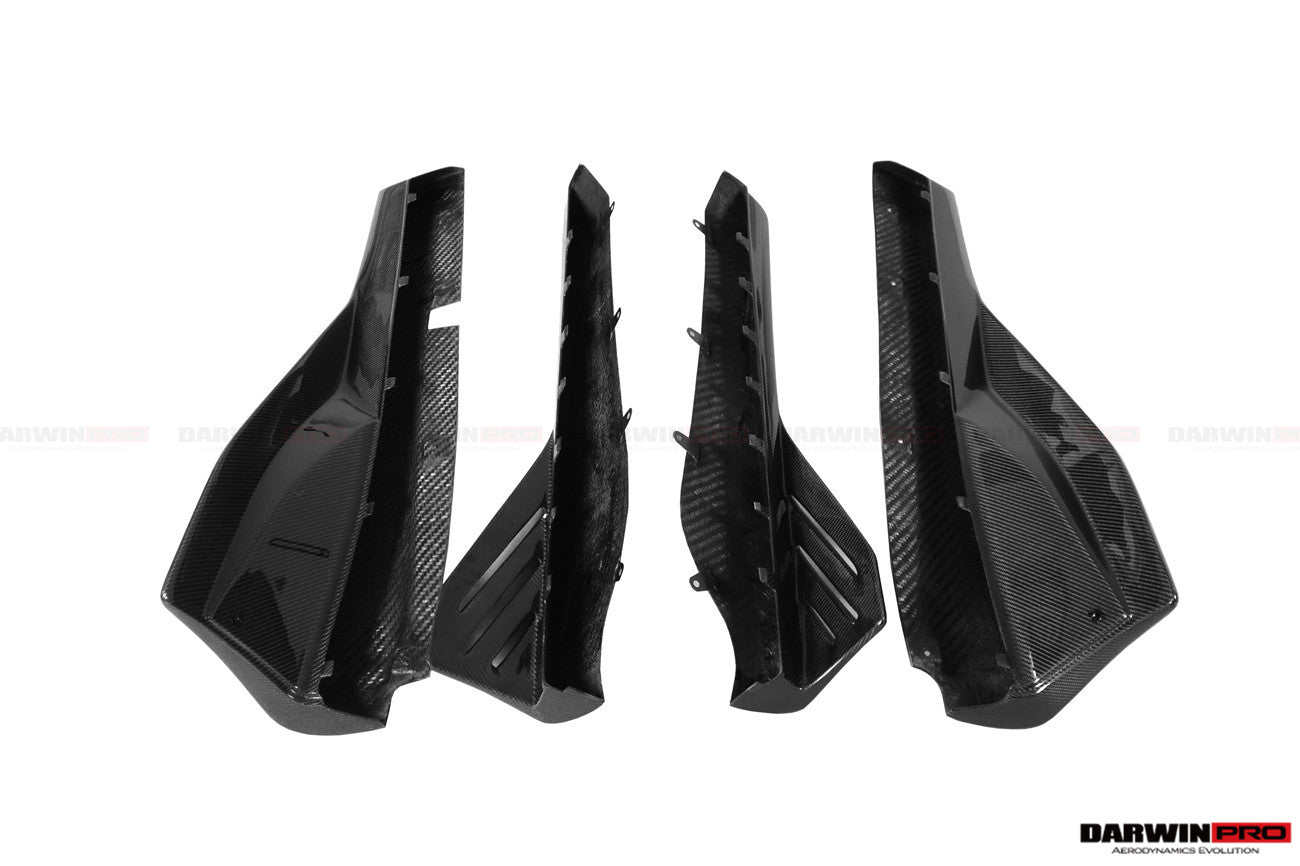 2015-2021 McLaren 600lt 540C 570S BKSS Style Cabon Fiber Side Skirts Under Board - DarwinPRO Aerodynamics