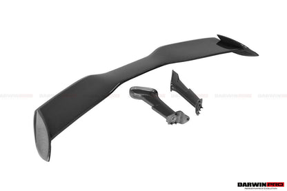 2018-2021 McLaren 600lt BKSS Style Carbon Fiber Trunk Spoiler - DarwinPRO Aerodynamics