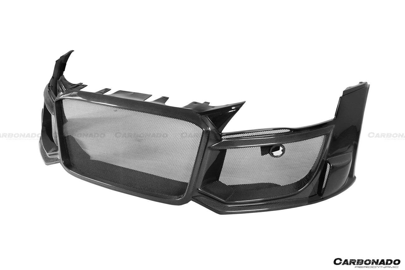 2006-2015 Audi R8 Coupe/Spyder DPGT Style Front Bumper - Carbonado Aero