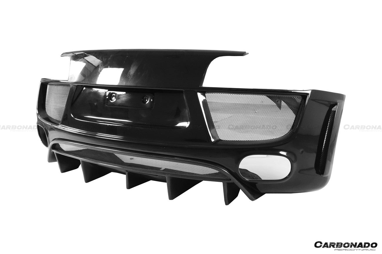 2006-2015 Audi R8 V8/V10 Coupe/Spyder DPGT Style Rear Bumper  - Carbonado Aero