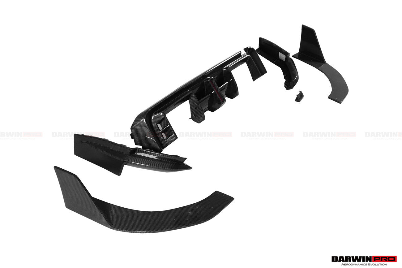 2021-UP BMW M3 G80 BKSS Style Rear Diffuser - DarwinPRO Aerodynamics
