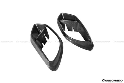 2019+ Mercedes Benz AMG GT63/S 4Door Coupe X290 BRS Style Carbon Fiber Front Bumper Vents - DarwinPRO Aerodynamics