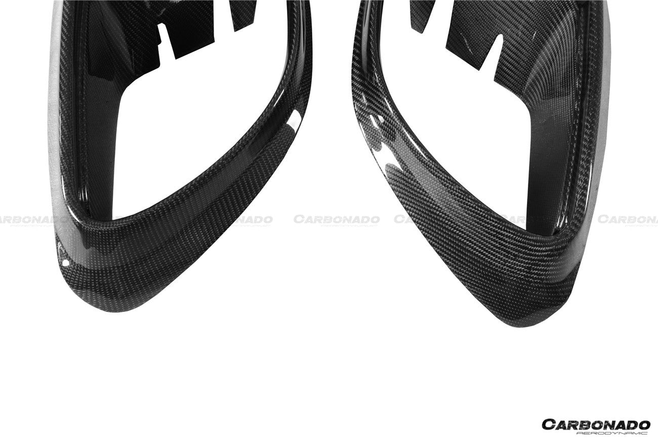 2019+ Mercedes Benz AMG GT63/S 4Door Coupe X290 BRS Style Carbon Fiber Front Bumper Vents - DarwinPRO Aerodynamics