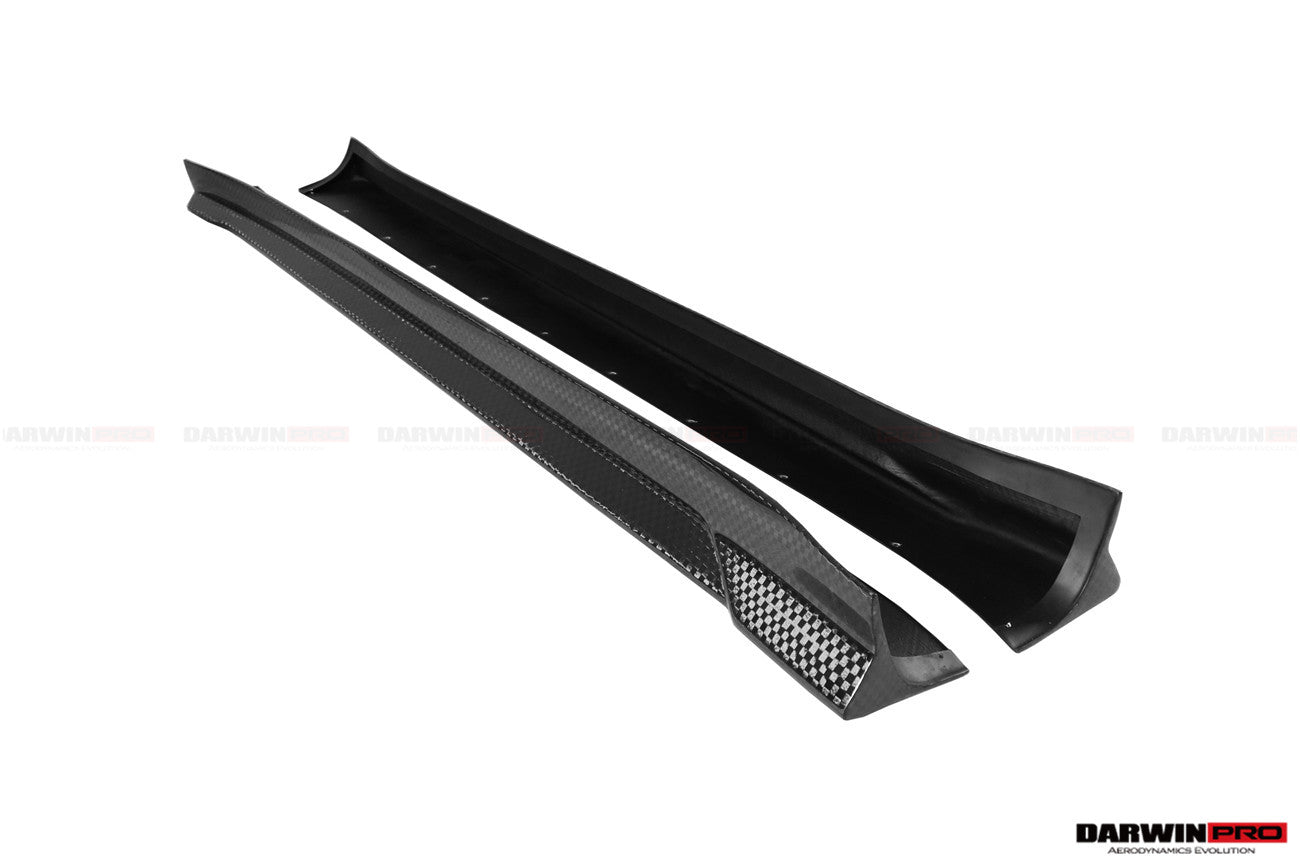2020-2023 Tesla Model Y IMP Performance Carbon Fiber Side Skirts - DarwinPRO Aerodynamics