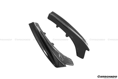 2011-2019 BMW 3 Series F30  F35 M-Tech GV Carbon Fiber Rear Lip with Diffuser   Caps