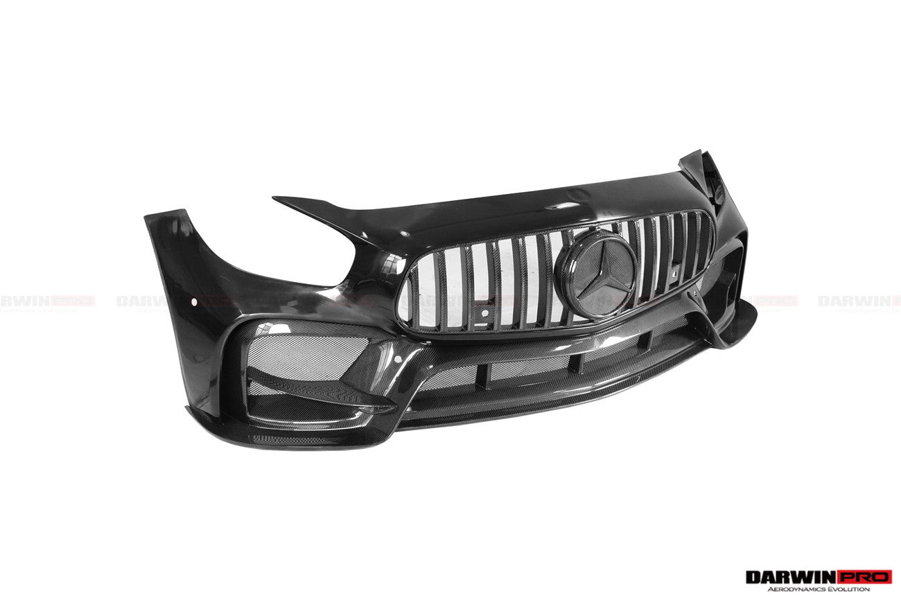 2015-2016 Mercedes Benz AMG GT GTS IMP Performance Part Carbon Fiber Front Bumper with Grill