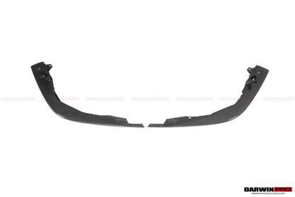 2019-UP Ferrari F8 OE Style Autoclave Carbon Fiber Front Bumper Side Splitter - DarwinPRO Aerodynamics