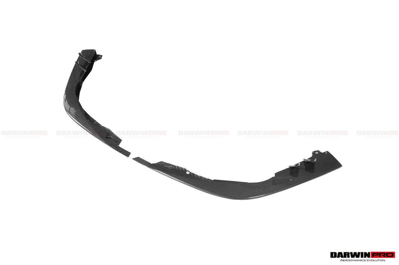 2019-UP Ferrari F8 OE Style Autoclave Carbon Fiber Front Bumper Side Splitter - DarwinPRO Aerodynamics