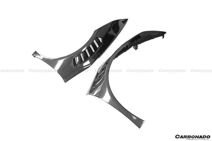 2015-2021 Lamborghini Huracan LP610/LP580/EVO VRS Style Front Fender - Carbonado