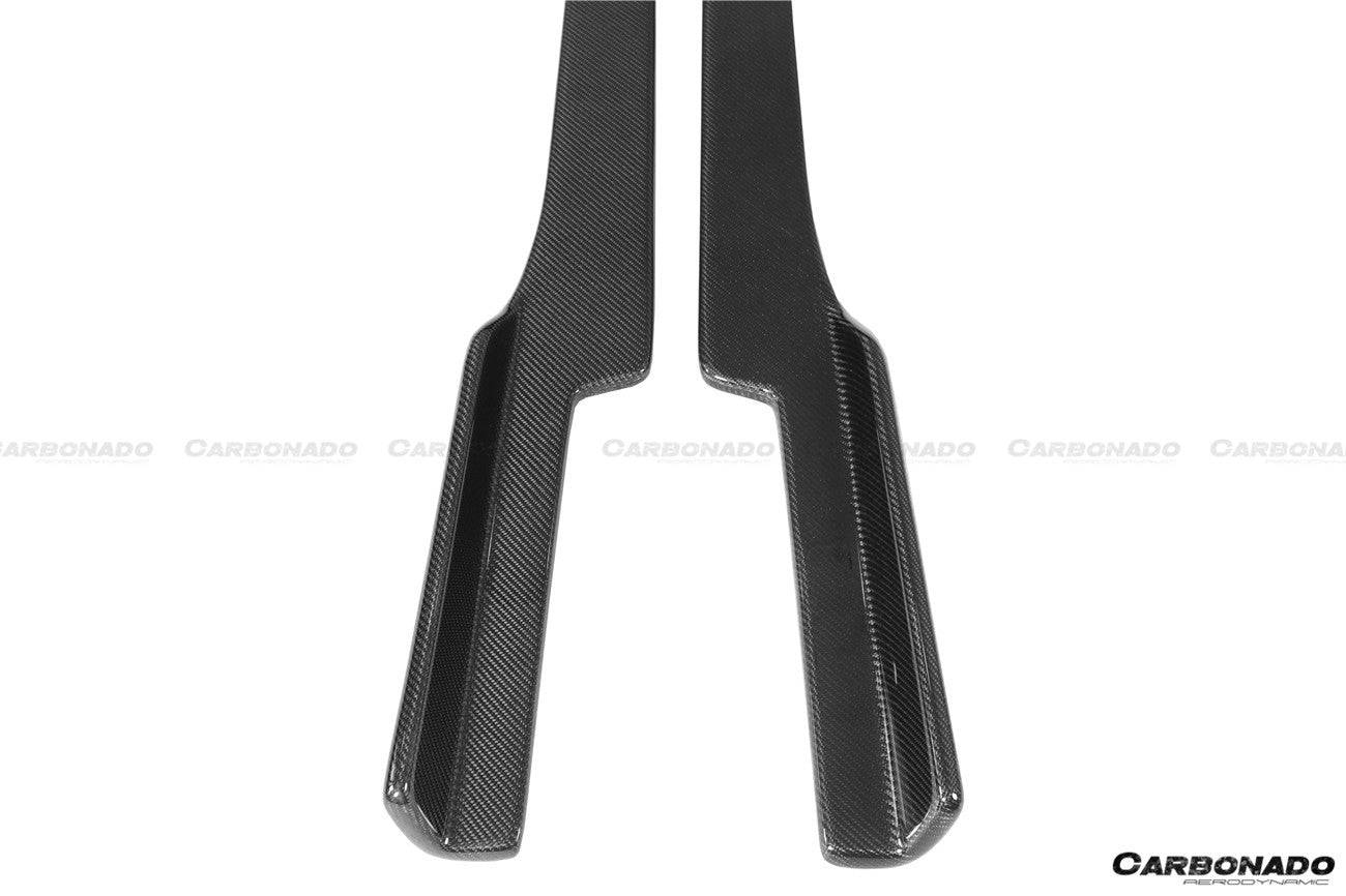 2011-2016 Lamborghini Aventador LP700 Coupe/Roadster DE Style Side Skirt - Carbonado Aero