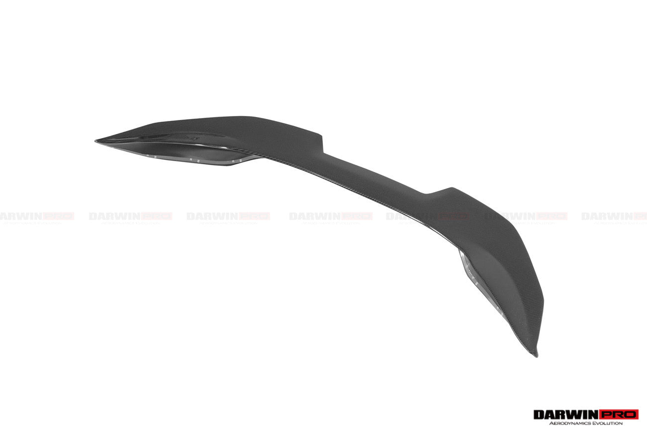 2019-UP Toyota GR Supra (J29/DB) A90 A91 BKSS Style Carbon Fiber Trunk Spoiler w/ LED Light - DarwinPRO Aerodynamics