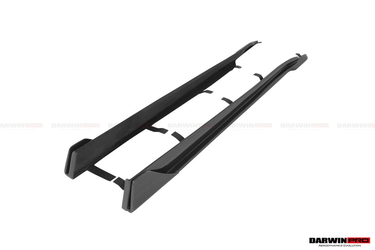 2019-UP Toyota GR Supra (J29/DB) A90 A91 BKSS Style Carbon Fiber Side Skirts - DarwinPRO Aerodynamics