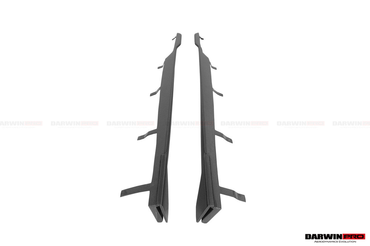 2019-UP Toyota GR Supra (J29/DB) A90 A91 BKSS Style Carbon Fiber Side Skirts - DarwinPRO Aerodynamics