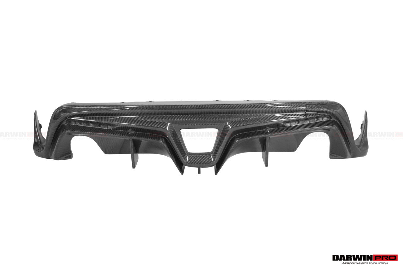 2019-UP Toyota GR Supra (J29/DB) A90 A91 BKSS Style Carbon Fiber Rear Diffuser Lip - DarwinPRO Aerodynamics
