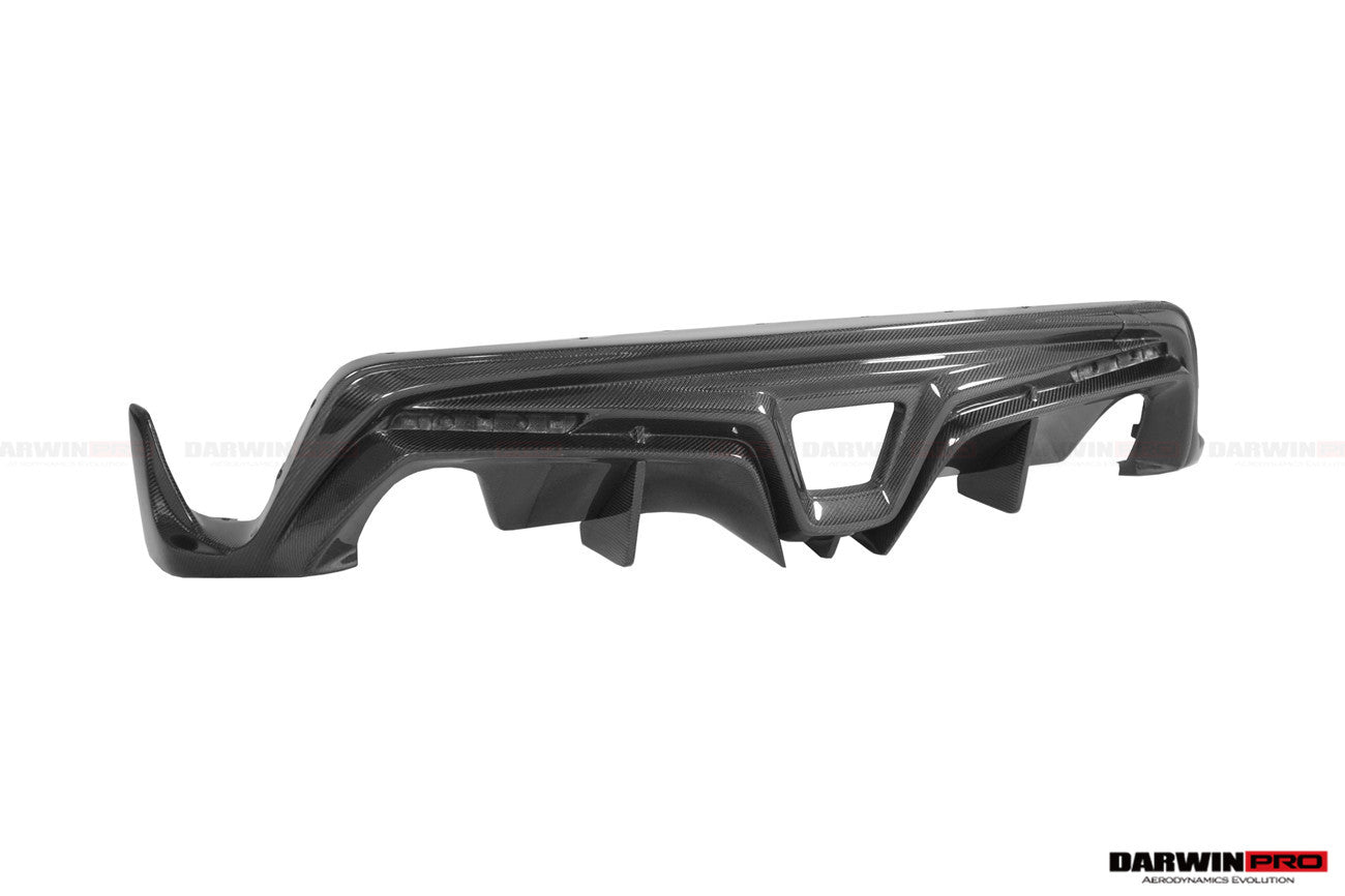 2019-UP Toyota GR Supra (J29/DB) A90 A91 BKSS Style Carbon Fiber Rear Diffuser Lip - DarwinPRO Aerodynamics