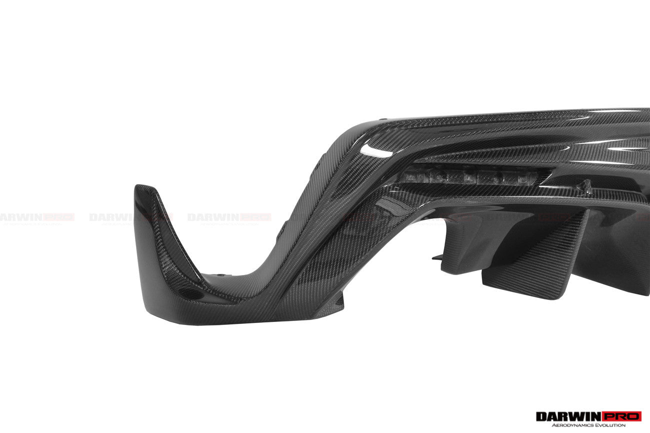 2019-UP Toyota GR Supra (J29/DB) A90 A91 BKSS Style Carbon Fiber Rear Diffuser Lip - DarwinPRO Aerodynamics