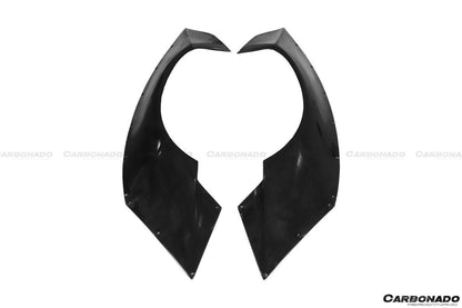 2011-2016 Lamborghini Aventador LP700 Coupe/Roadster DE Style Rear Wide Flares - Carbonado Aero