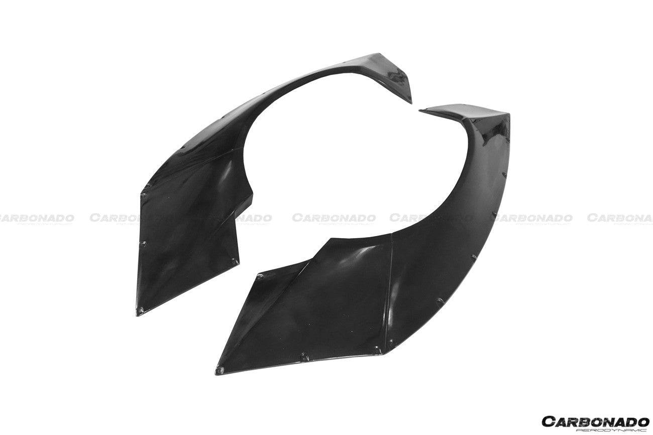 2011-2016 Lamborghini Aventador LP700 Coupe/Roadster DE Style Rear Wide Flares - Carbonado Aero