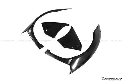 2011-2016 Lamborghini Aventador LP700 Coupe/Roadster DE Style Front Wide Fender Flares - Carbonado Aero