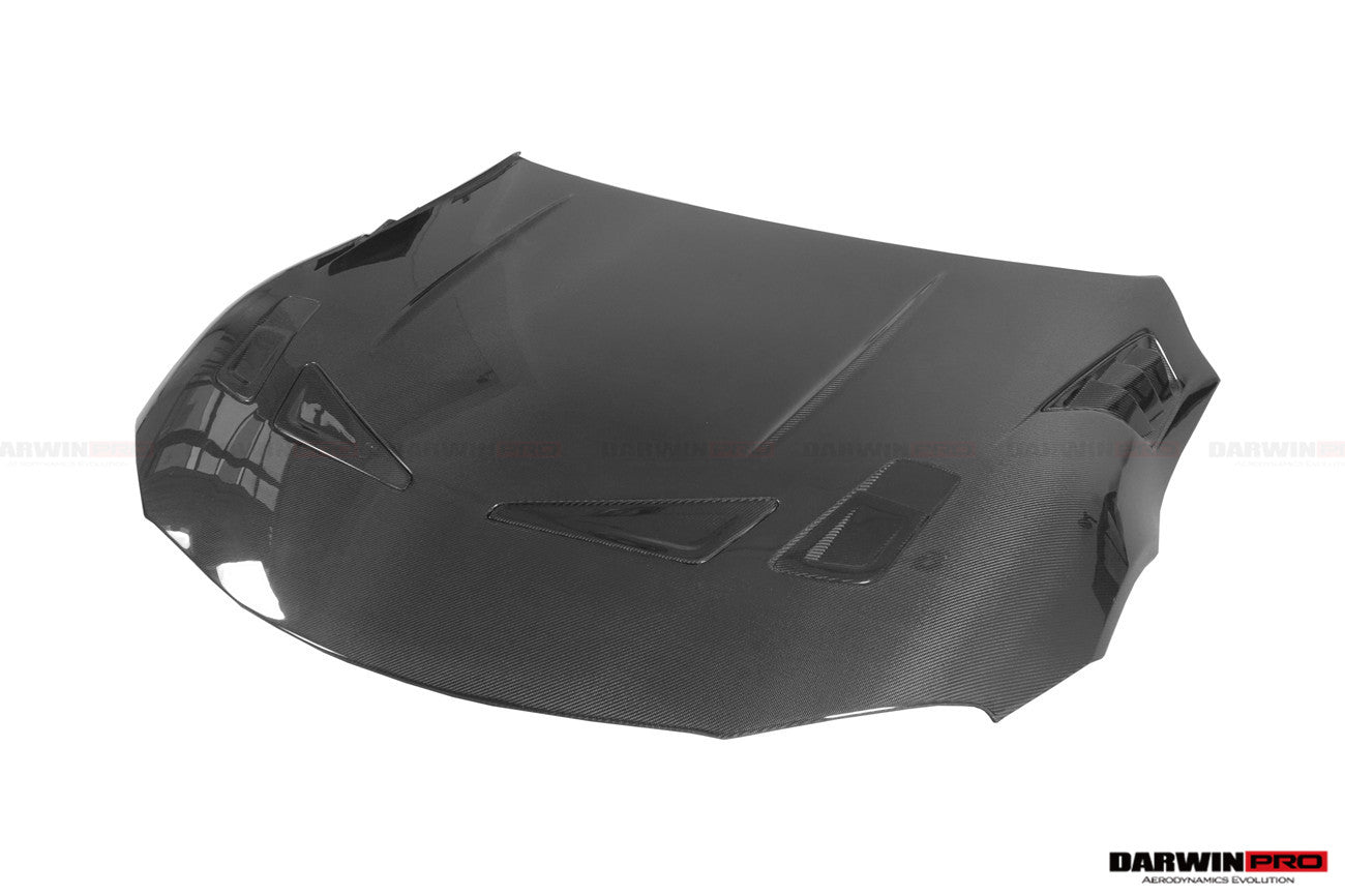 2019-UP Toyota GR Supra (J29/DB) A90 A91 BKSS Style Carbon Fiber Hood - DarwinPRO Aerodynamics