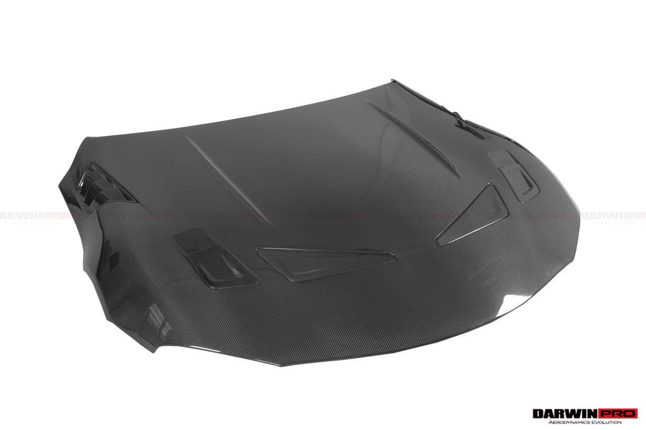 2019-UP Toyota GR Supra (J29/DB) A90 A91 BKSS Style Carbon Fiber Hood - DarwinPRO Aerodynamics