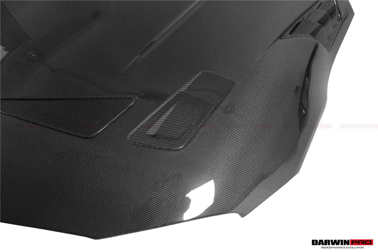 2019-UP Toyota GR Supra (J29/DB) A90 A91 BKSS Style Carbon Fiber Hood - DarwinPRO Aerodynamics