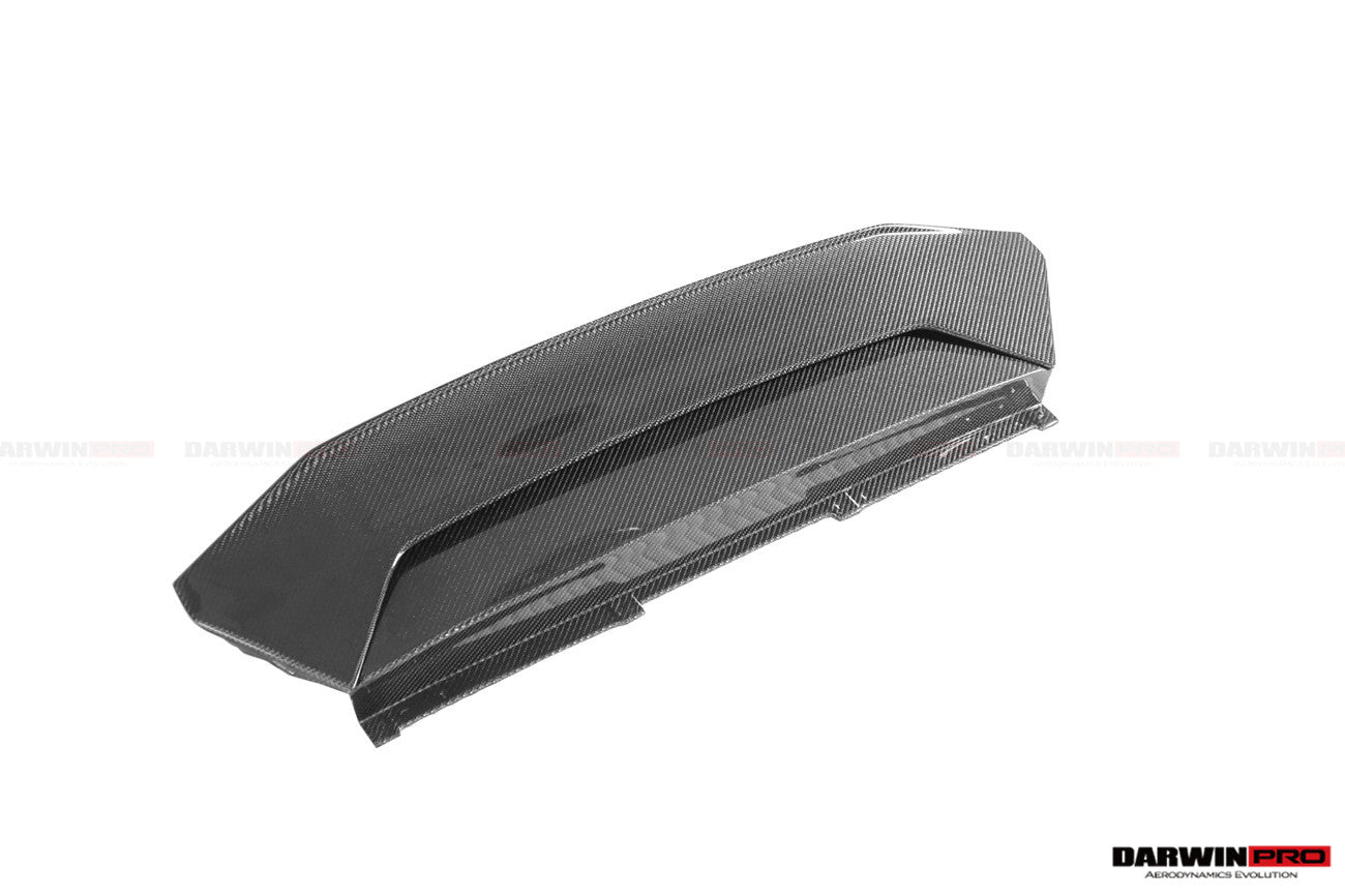 2015-2022 Lamborghini Huracan LP610/LP580/EVO Carbon Fiber Wing Base - DarwinPRO Aerodynamics