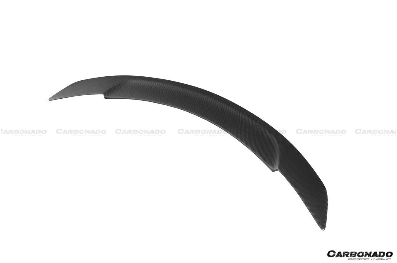 2015-2021 Mercedes Benz C-Class W205 Coupe RT-II Style Trunk Spoiler - Carbonado