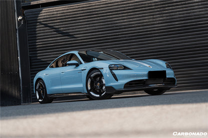 2019-2022 Porsche Taycan/4/4S/GTS/TURBO OD Style Front Lip - Carbonado
