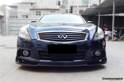 2010-2013 Infiniti G25/G37 Sedan EU Style Front Bumper - Carbonado