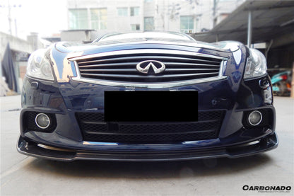 2010-2013 Infiniti G25/G37 Sedan EU Style Front Bumper - Carbonado