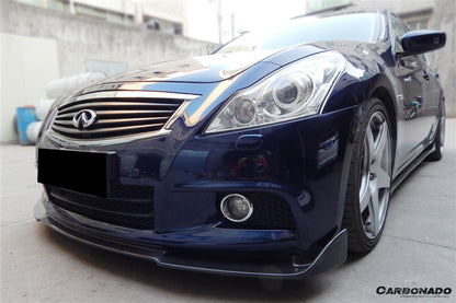 2010-2013 Infiniti G25/G37 Sedan EU Style Front Bumper - Carbonado