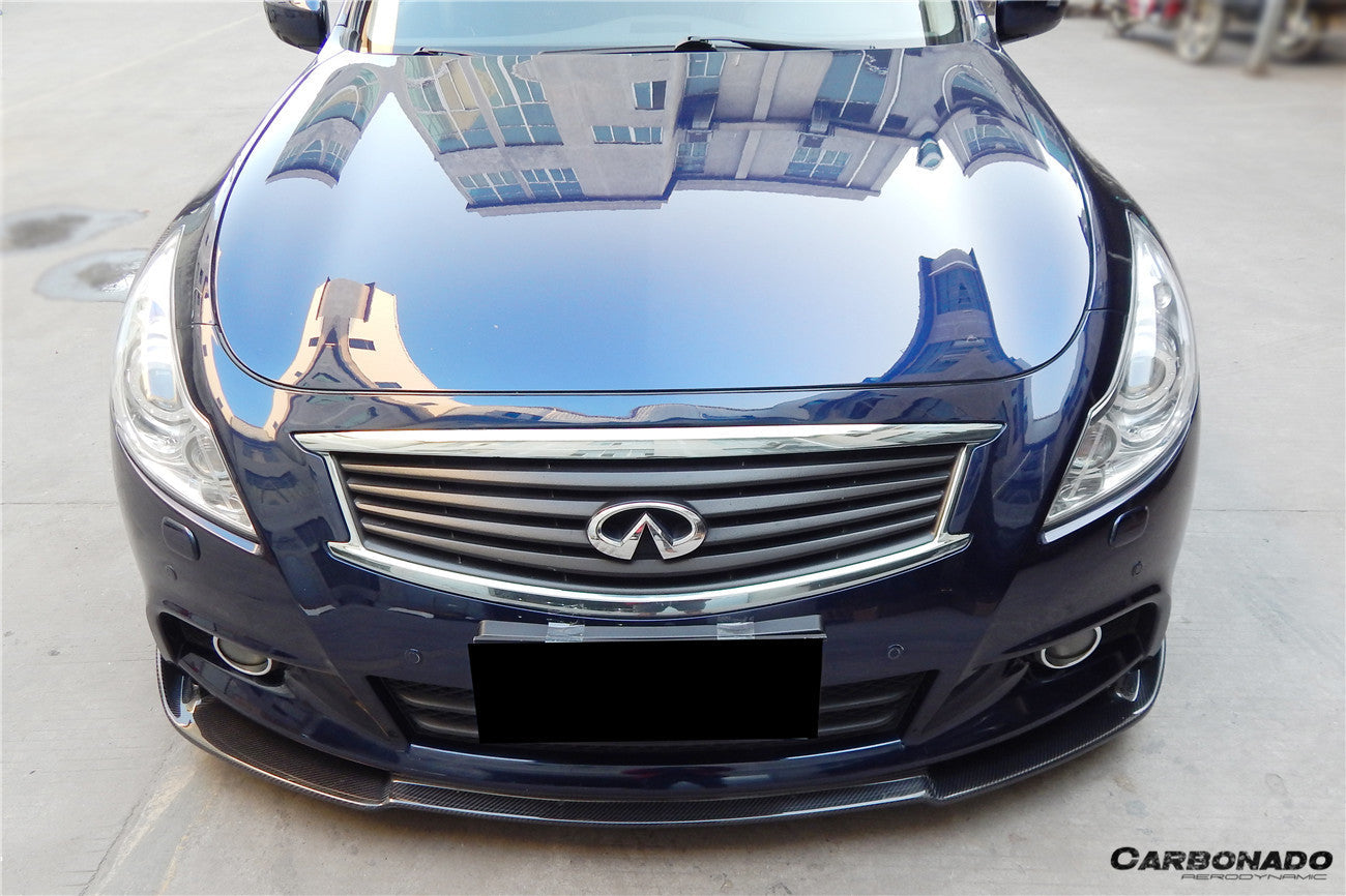 2010-2013 Infiniti G25/G37 Sedan EU Style Front Bumper - Carbonado