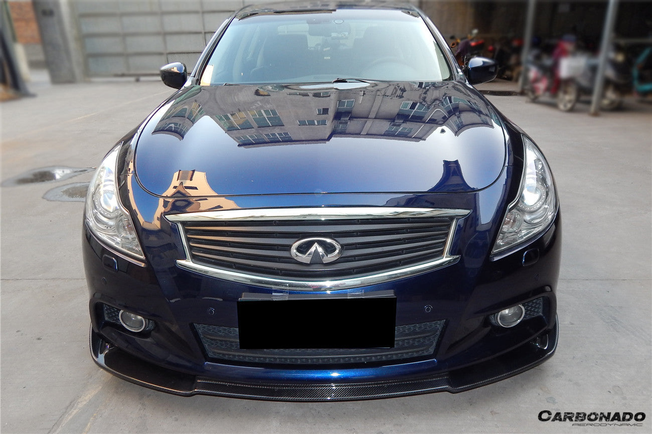 2010-2013 Infiniti G25/G37 Sedan EU Style Front Bumper - Carbonado
