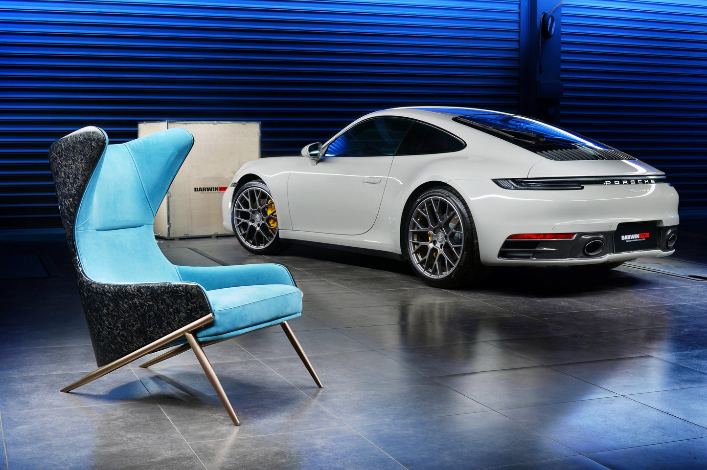 DARWINPRO CARBON FIBER SUEDE LOUNGE CHAIR - DarwinPRO Aerodynamics