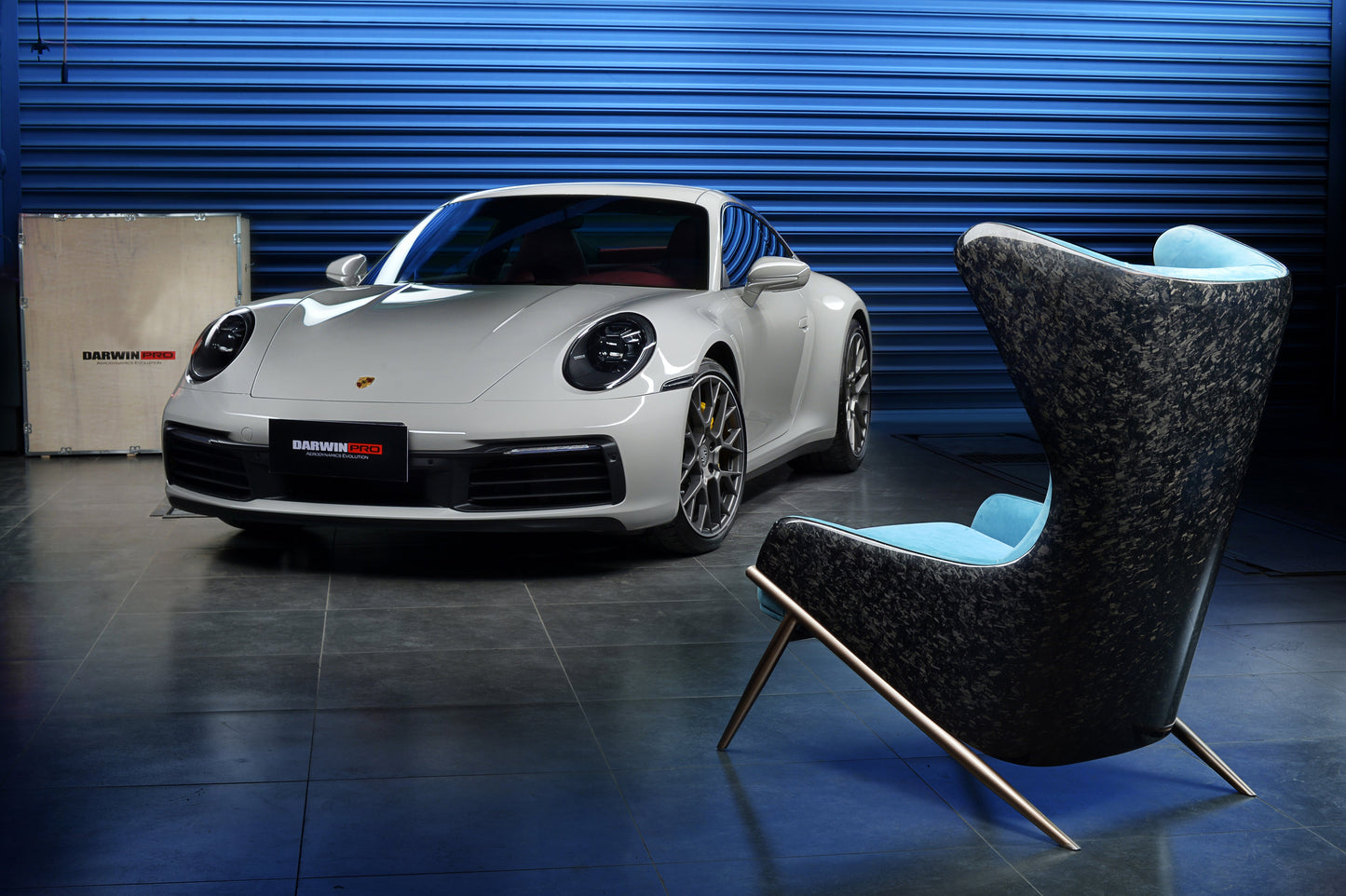 DARWINPRO CARBON FIBER SUEDE LOUNGE CHAIR - DarwinPRO Aerodynamics