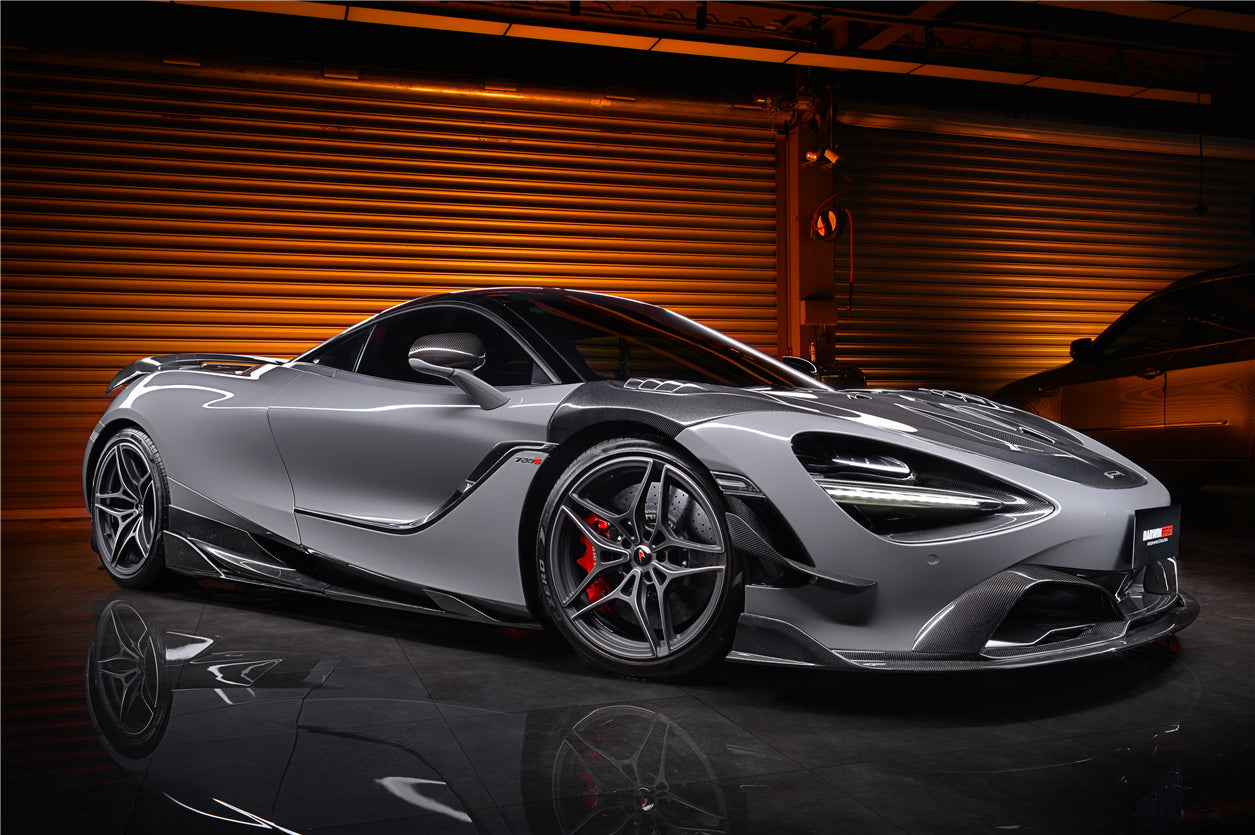 2017-2021 McLaren 720s Coupe Se²NWB Style Carbon Fiber Fender - DarwinPRO Aerodynamics