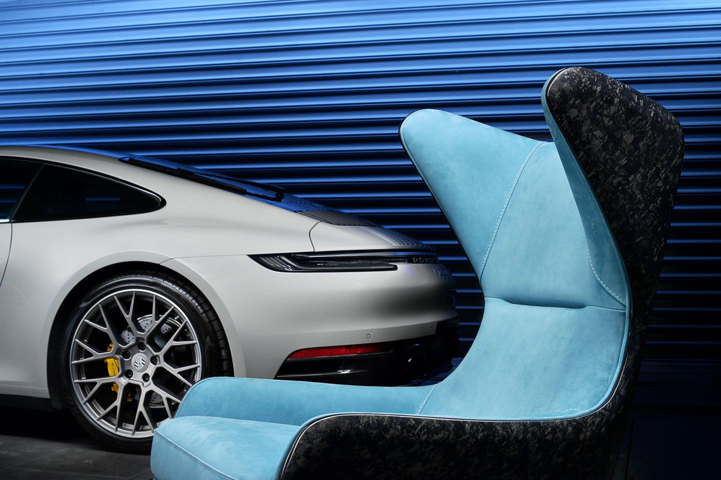 DARWINPRO CARBON FIBER SUEDE LOUNGE CHAIR - DarwinPRO Aerodynamics