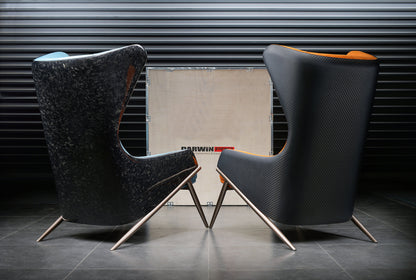 DARWINPRO CARBON FIBER SUEDE LOUNGE CHAIR - DarwinPRO Aerodynamics
