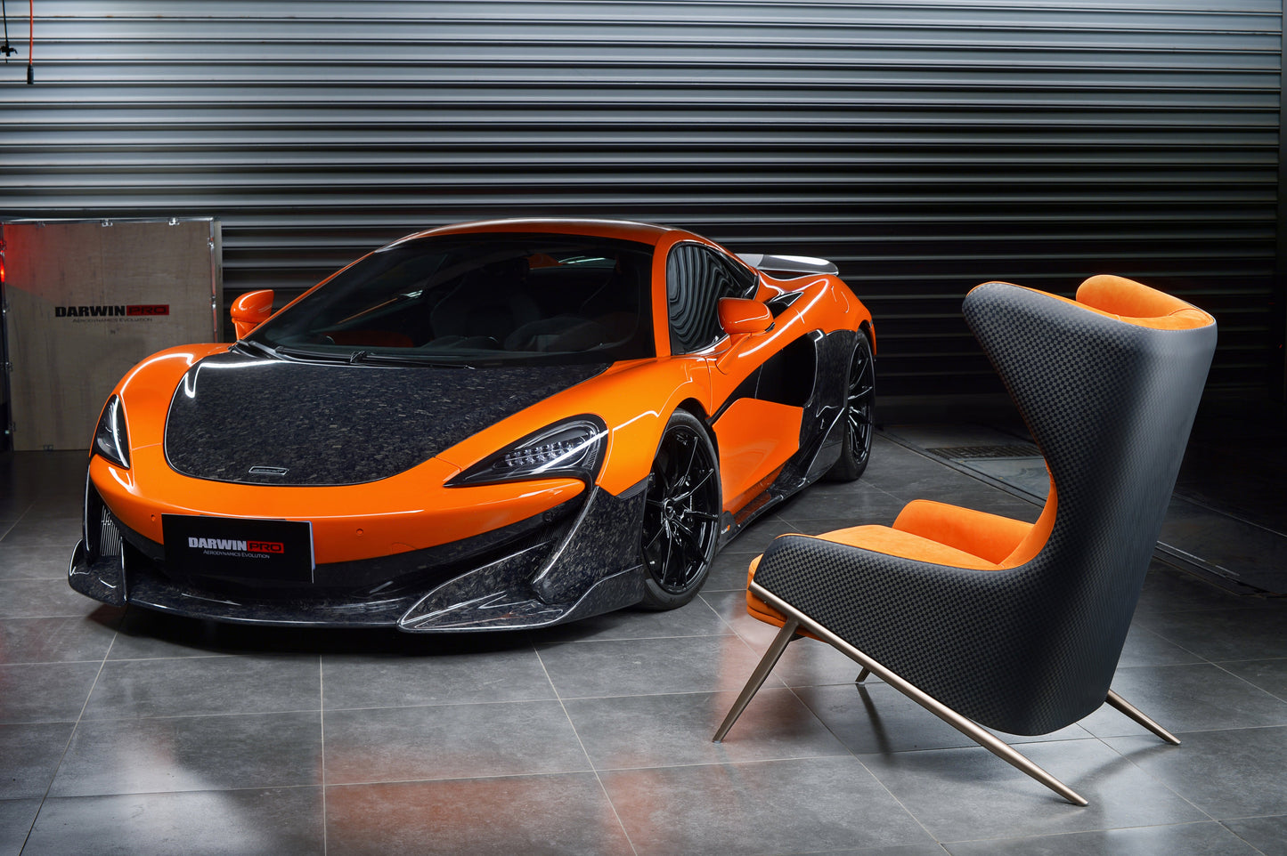 DARWINPRO CARBON FIBER SUEDE LOUNGE CHAIR - DarwinPRO Aerodynamics