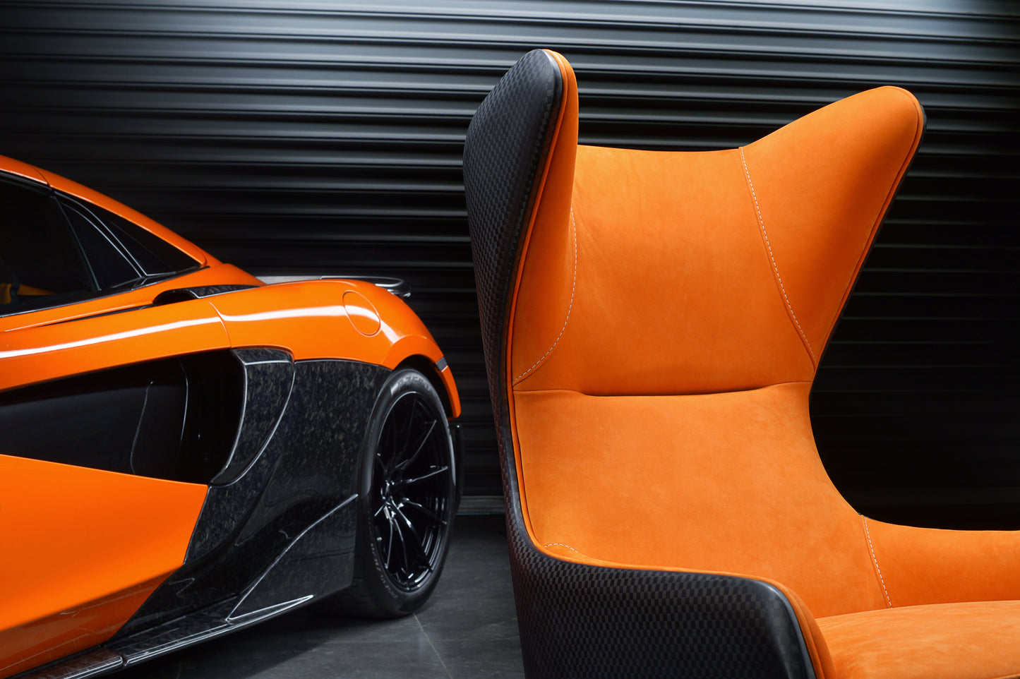 DARWINPRO CARBON FIBER SUEDE LOUNGE CHAIR - DarwinPRO Aerodynamics