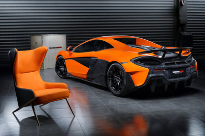 DARWINPRO CARBON FIBER SUEDE LOUNGE CHAIR - DarwinPRO Aerodynamics